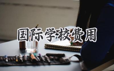 国际学校费用