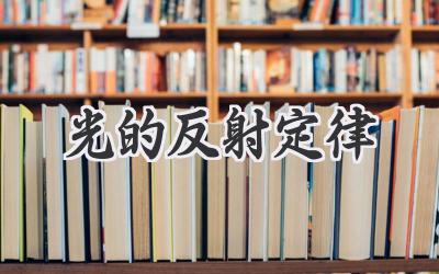 光的反射定律