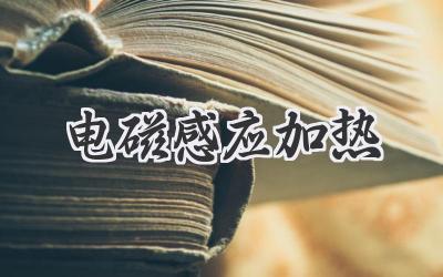 电磁感应加热