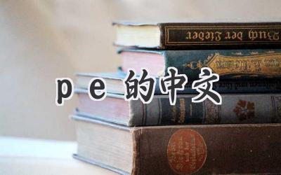 pe的中文