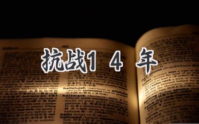 抗战14年