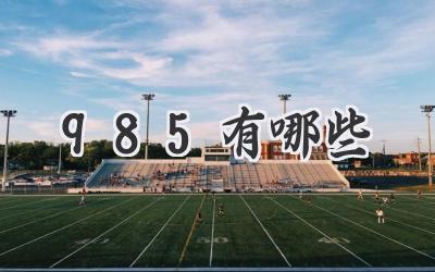 985有哪些