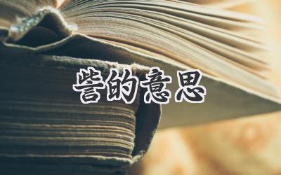 訾的意思