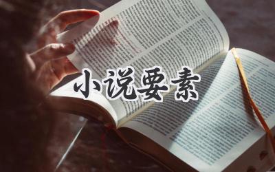 小说要素