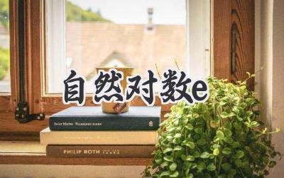 自然对数e