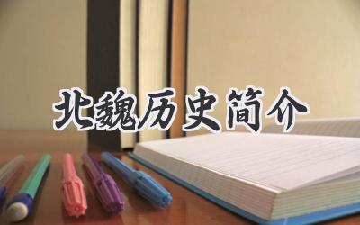 北魏历史简介