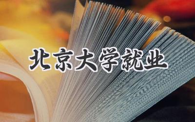 北京大学就业