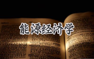 能源经济学