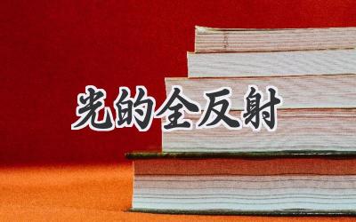 光的全反射