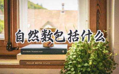 自然数包括什么