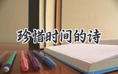 珍惜时间的诗