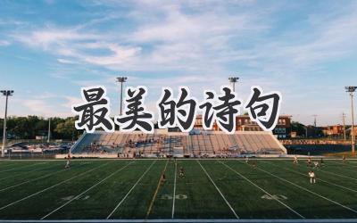 最美的诗句
