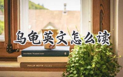 乌龟英文怎么读