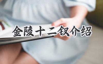 金陵十二钗介绍