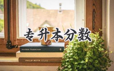 专升本分数