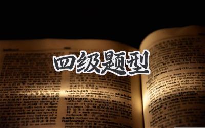 四级题型