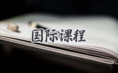 国际课程
