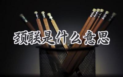 颈联是什么意思