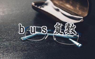 bus复数