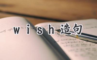 wish造句