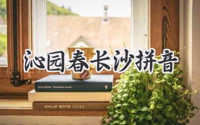 沁园春长沙拼音