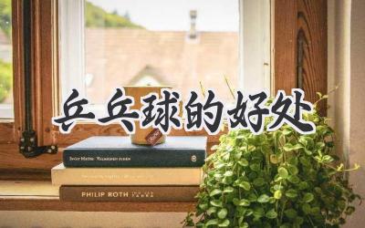 乒乓球的好处