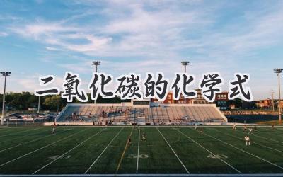 二氧化碳的化学式