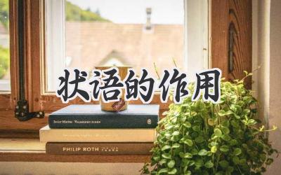 状语的作用