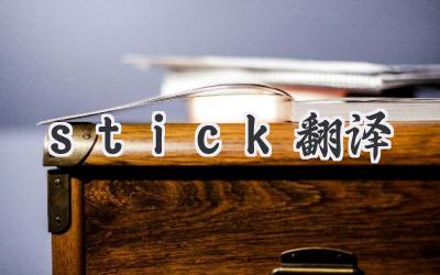 stick翻译