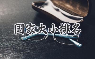 国家大小排名