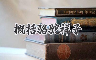 概括骆驼祥子