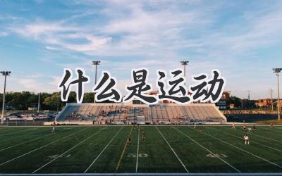 什么是运动