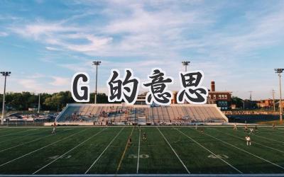 G的意思