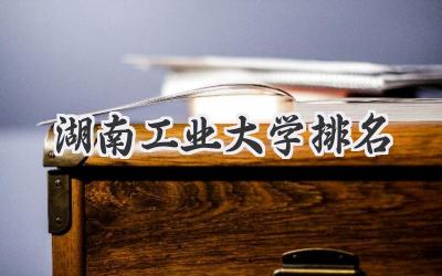 湖南工业大学排名