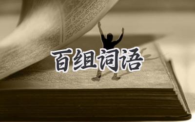 百组词语