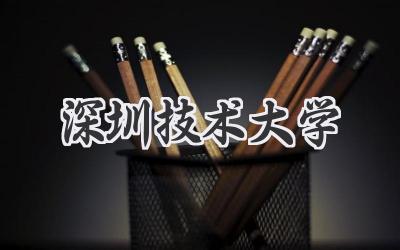 深圳技术大学