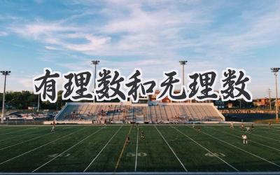 有理数和无理数