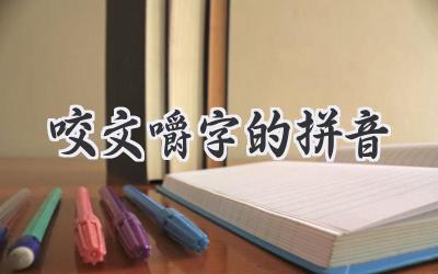 咬文嚼字的拼音