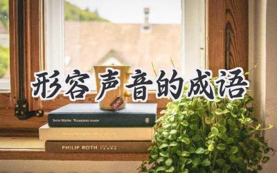形容声音的成语