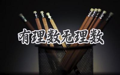 有理数无理数
