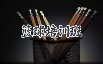篮球培训班