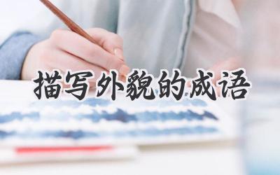 描写外貌的成语