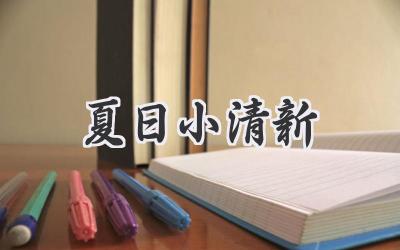 夏日小清新