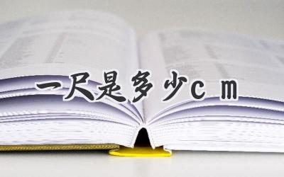 一尺是多少cm