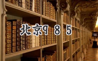 北京985