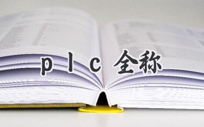 plc全称