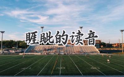 睚眦的读音