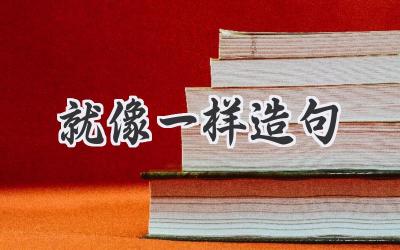 就像一样造句