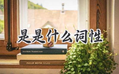 是是什么词性