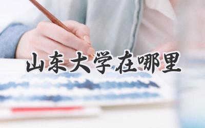 山东大学在哪里
